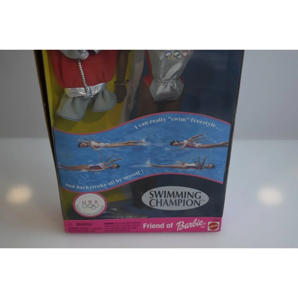 Barbie Swimming Champion Christie African American Doll Mattel 1999 #25488